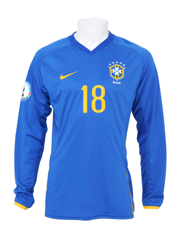 RAMIRES 2009 CONFEDERATIONS CUP BRAZIL TEAM ISSUED JERSEY