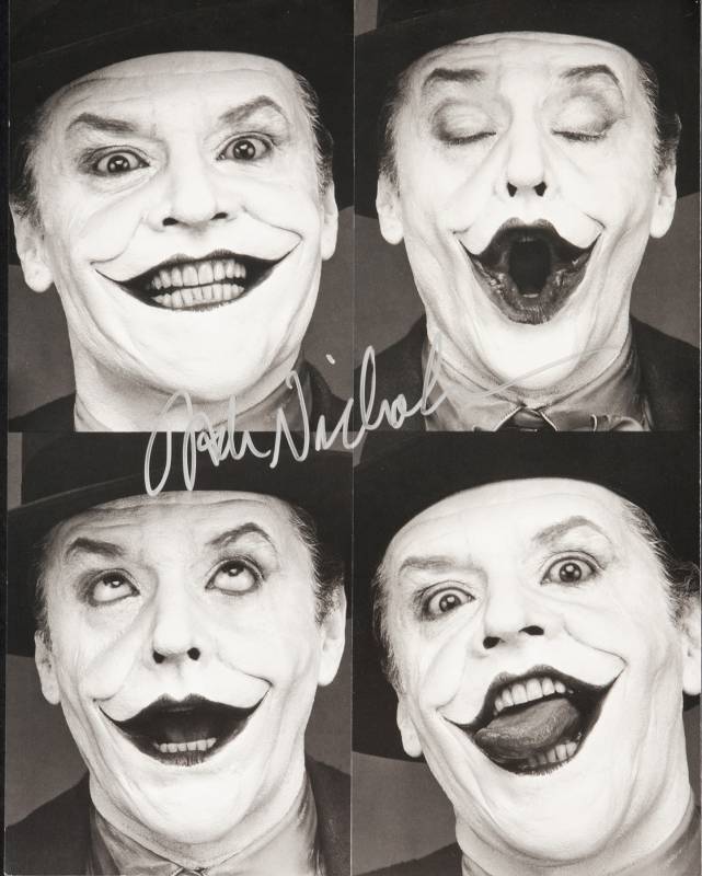 JACK NICHOLSON SIGNED IMAGE