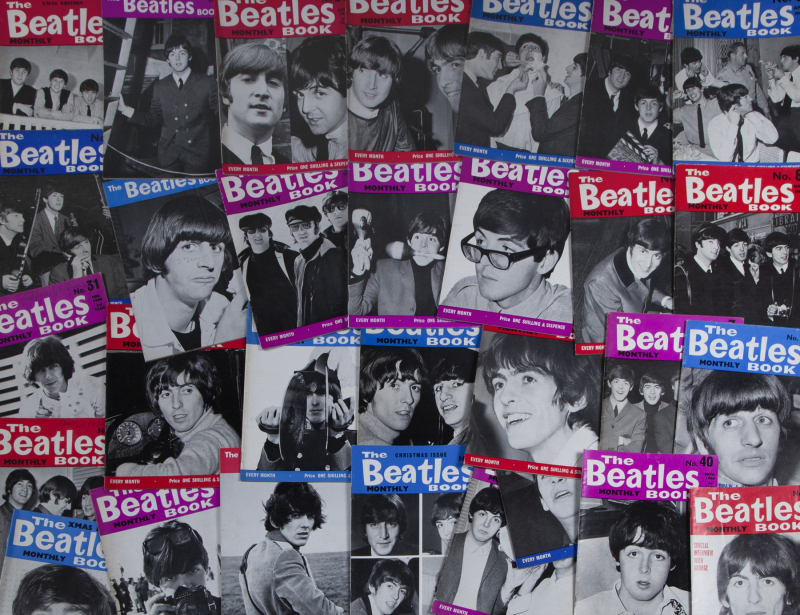 THE BEATLES MONTHLY BOOK COMPLETE SET
