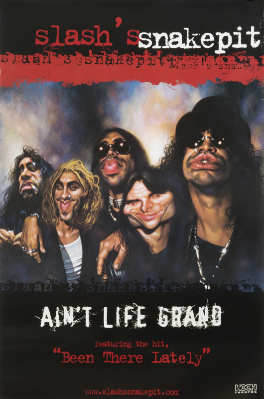 SLASH GROUP OF AIN'T LIFE GRAND POSTERS