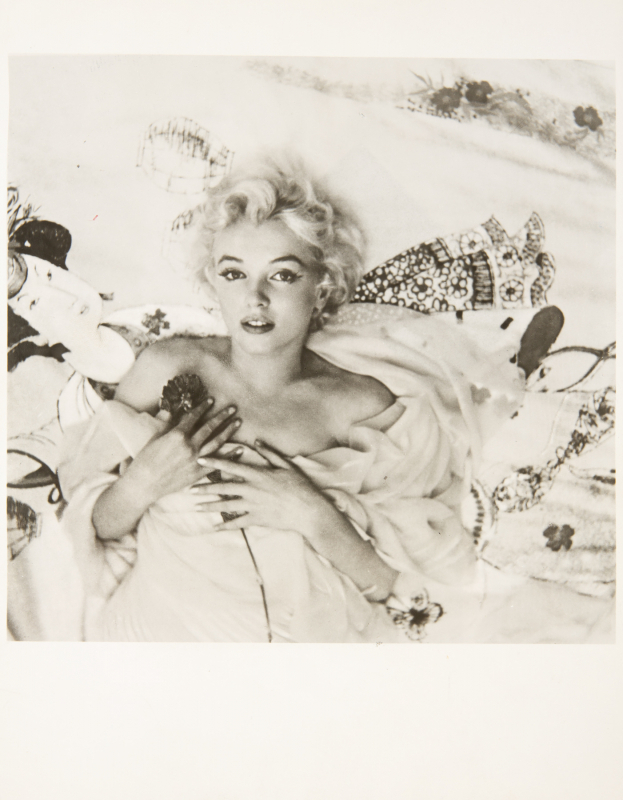 MARILYN MONROE BLACK AND WHITE PHOTOGRAPH BY CECIL BEATON