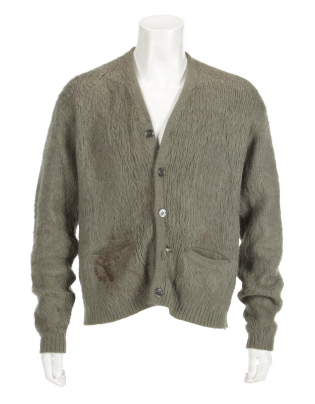 KURT COBAIN MTV UNPLUGGED PERFORMANCE WORN CARDIGAN •