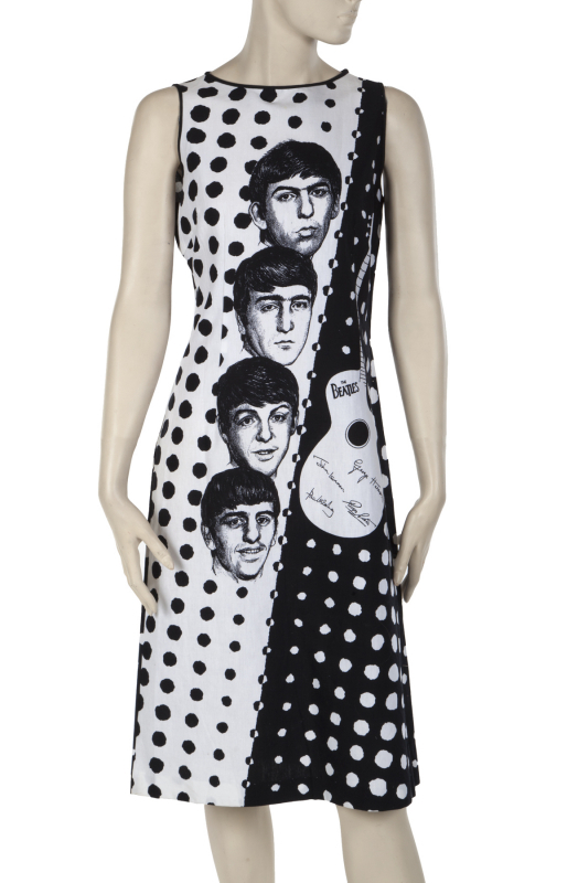 beatles t shirt dress The Beatles - U.S. Tour 1964 - Women's Any Way Dress