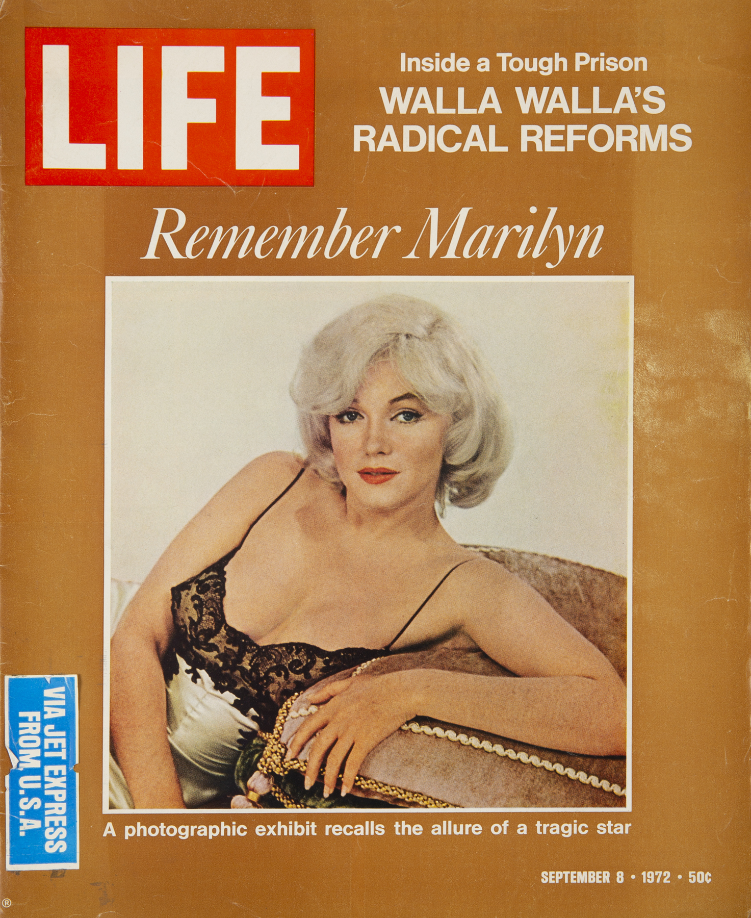 MARILYN MONROE 1972 'LIFE' MAGAZINE