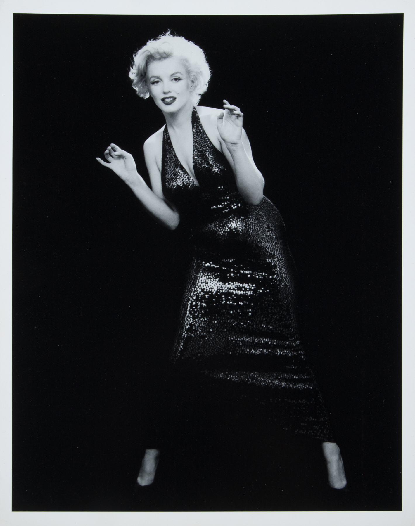 MARILYN MONROE LIMITED EDITION 1957/1999 BLACK AND WHITE PHOTOGRAPH BY  RICHARD AVEDON