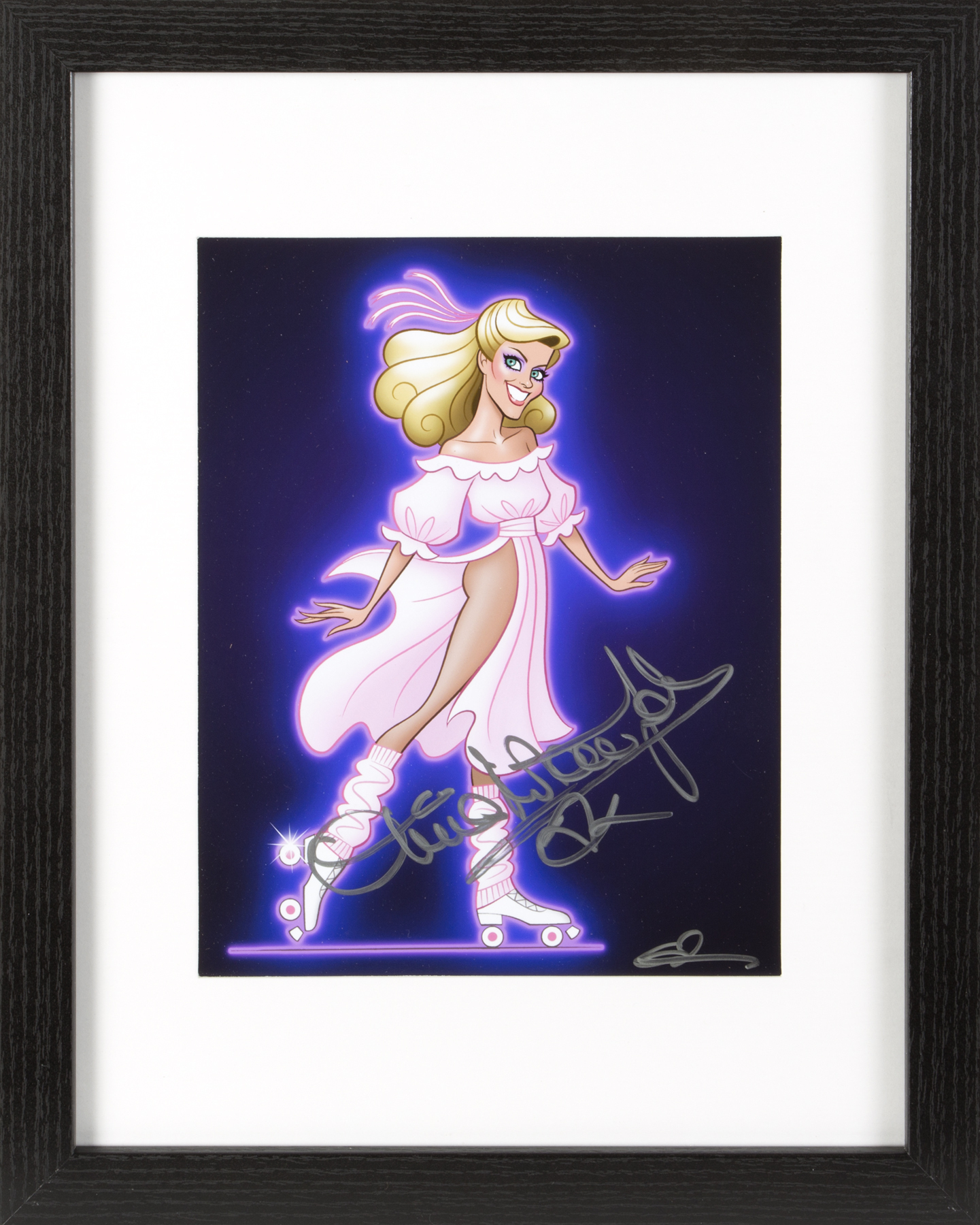 OLIVIA NEWTON-JOHN XANADU GLEN HANSON SIGNED GICLÉE