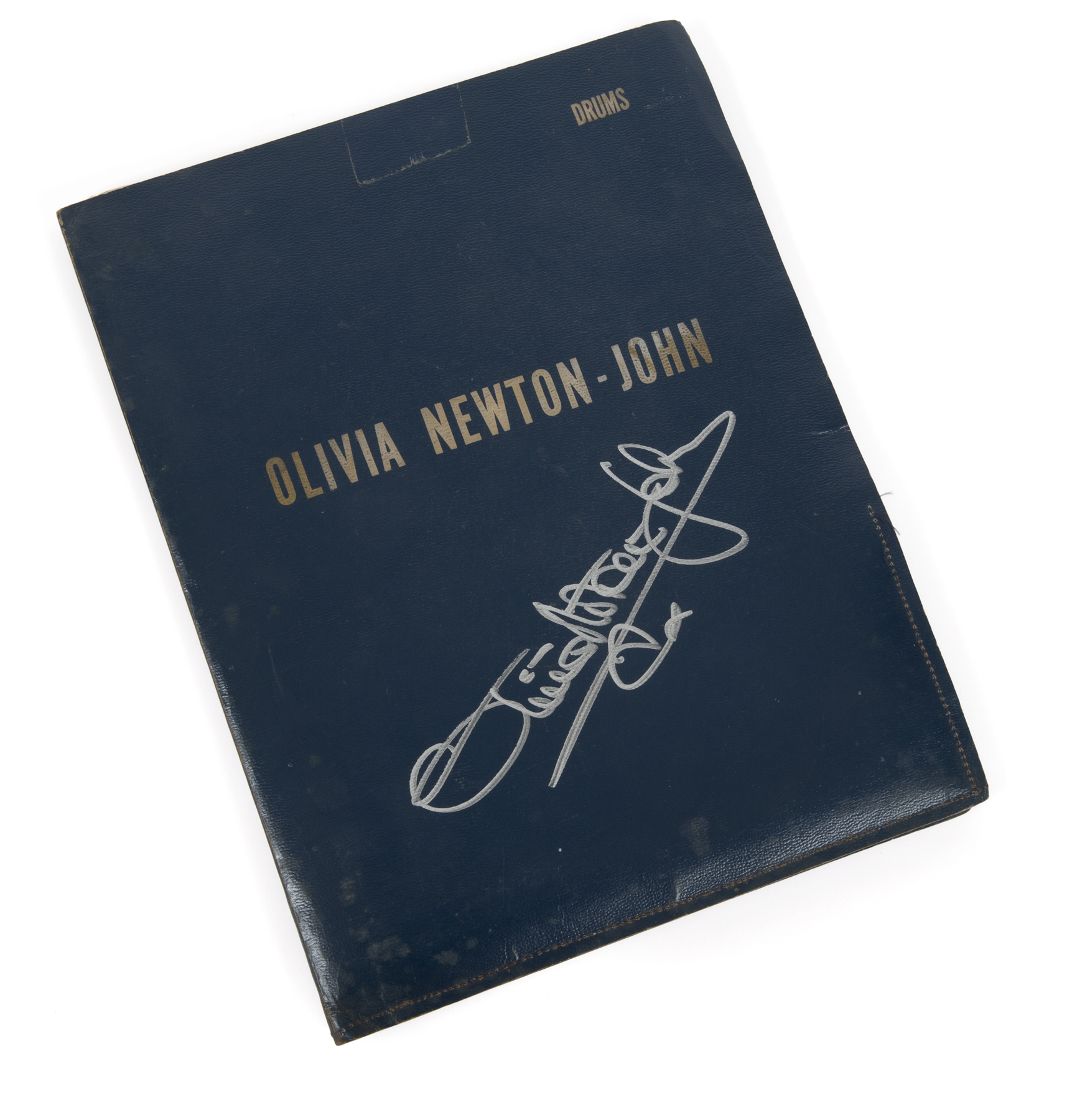 OLIVIA NEWTON-JOHN SIGNED PHYSICAL TOUR MUSIC PORTFOLIO
