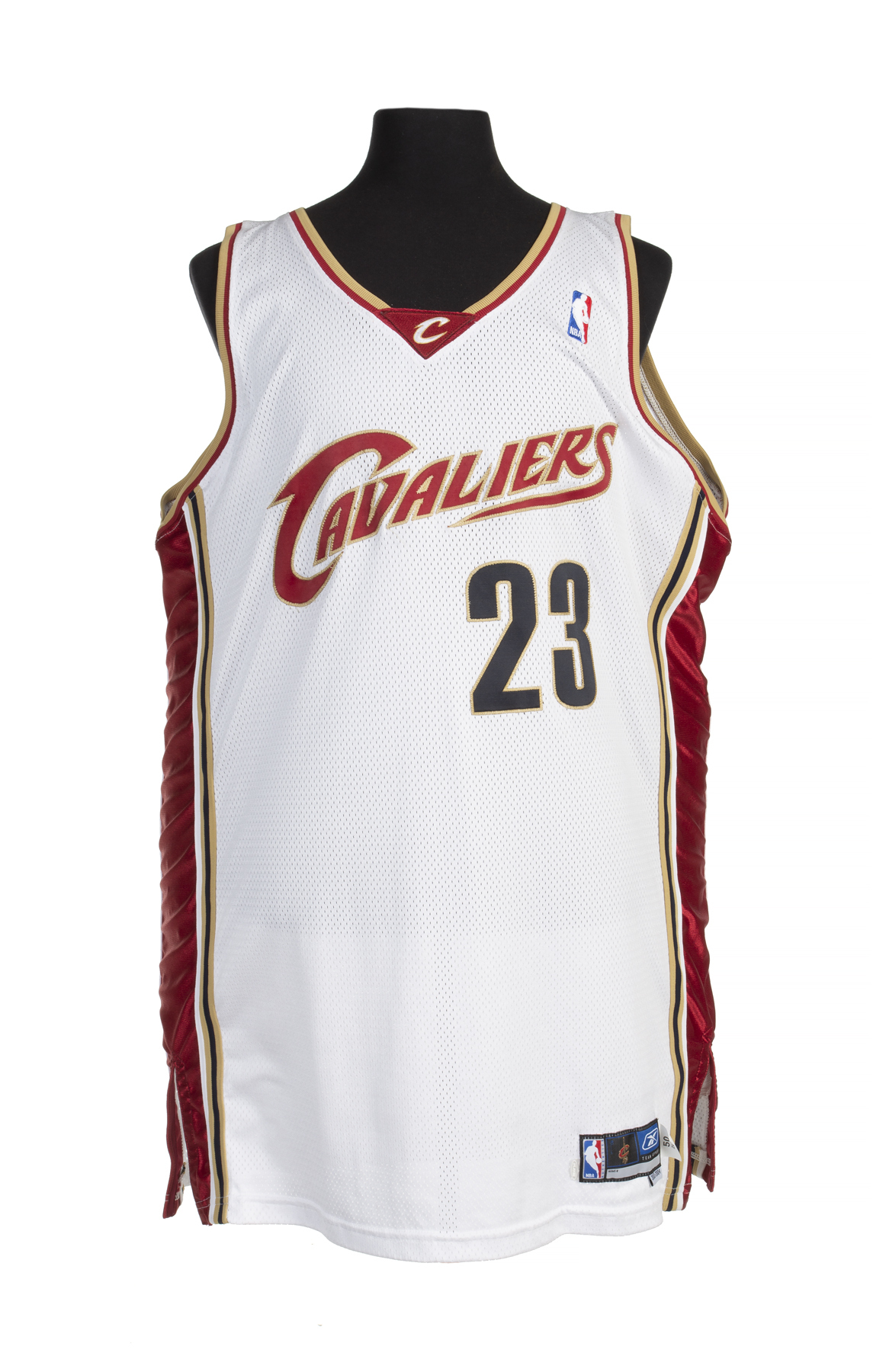 game worn lebron james jersey