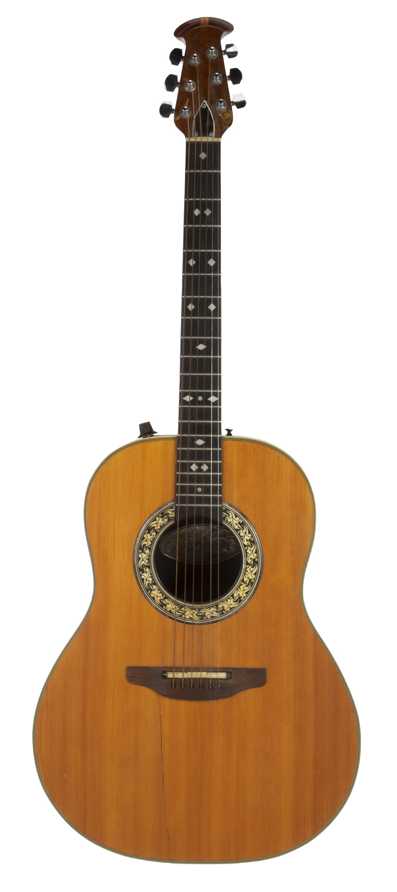 BOB MARLEY OWNED AND PLAYED OVATION 1612-4 CUSTOM BALLADEER