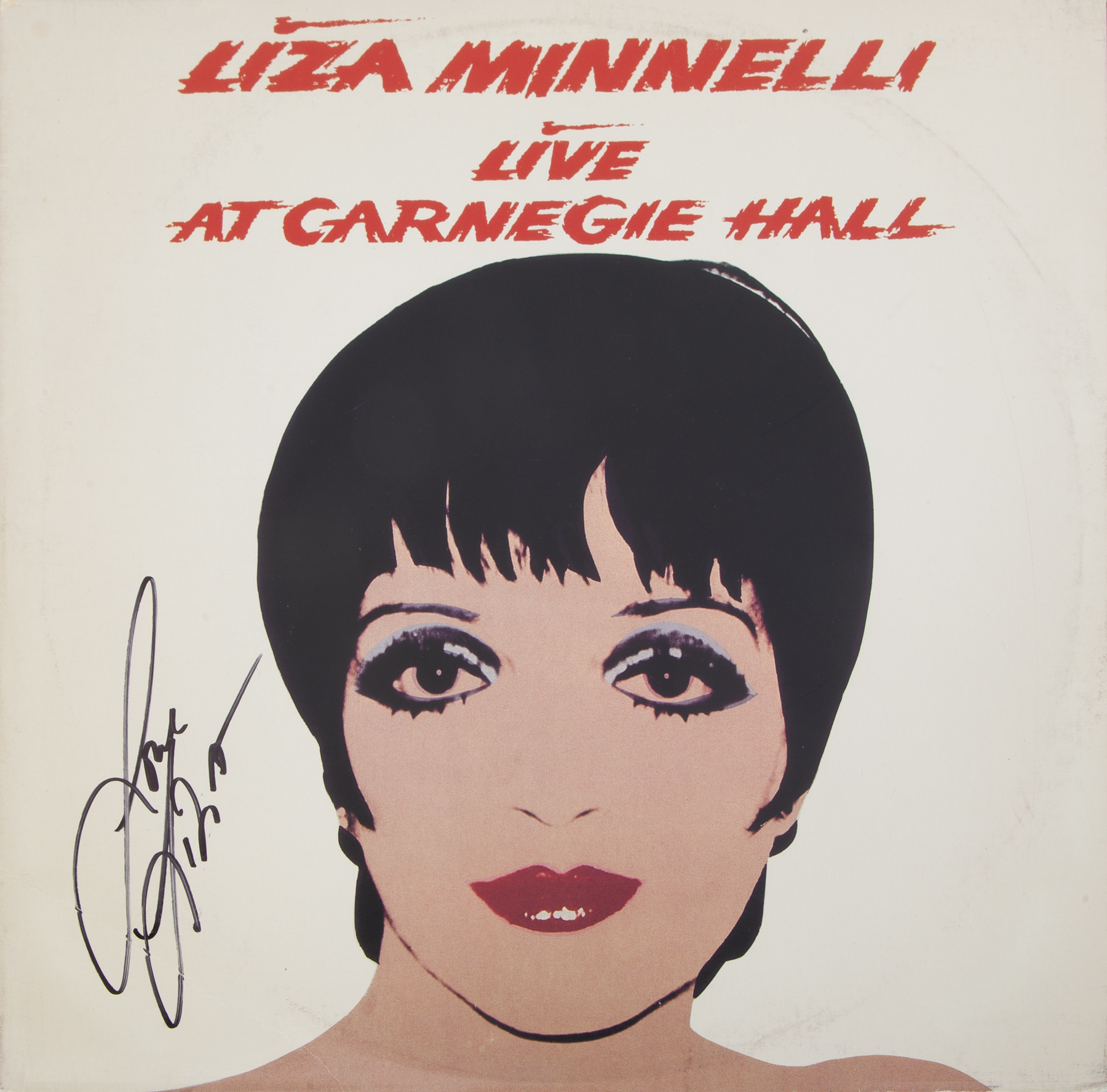 LIZA MINNELLI SIGNED RECORD ALBUM