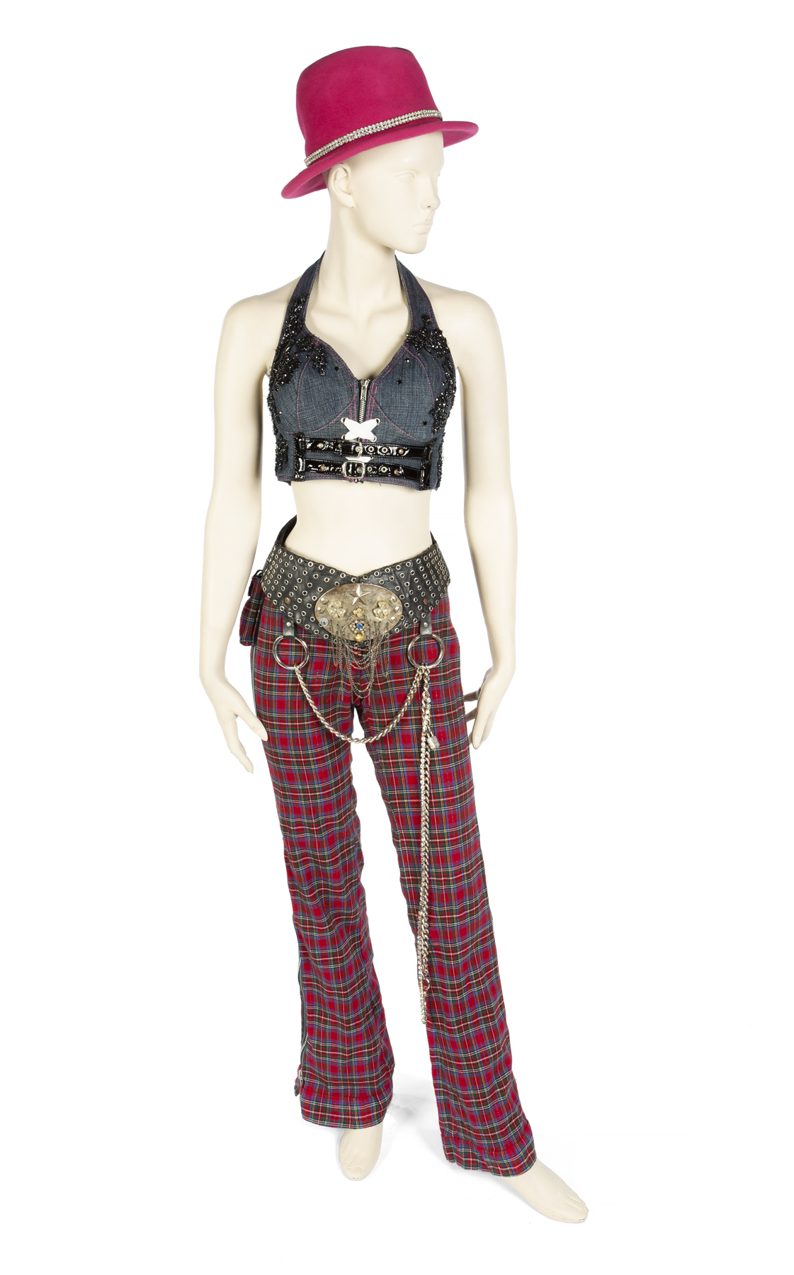 JANET JACKSON ALL FOR YOU TOUR WORN ENSEMBLE