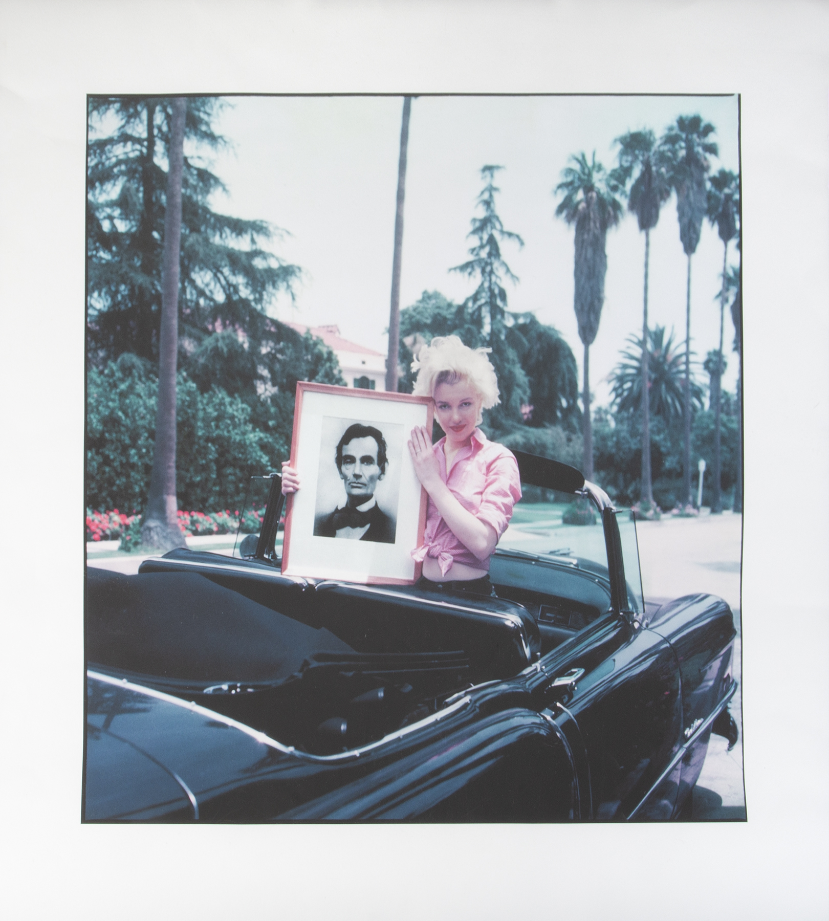 MARILYN MONROE 1954-2005 OVERSIZED LIMITED EDITION COLOR PRINT BY
