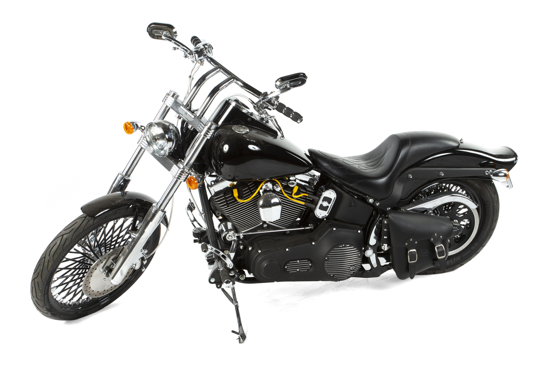JASON HOOK CUSTOM HARLEY-DAVIDSON FXSTB SOFTAIL NIGHT TRAIN
