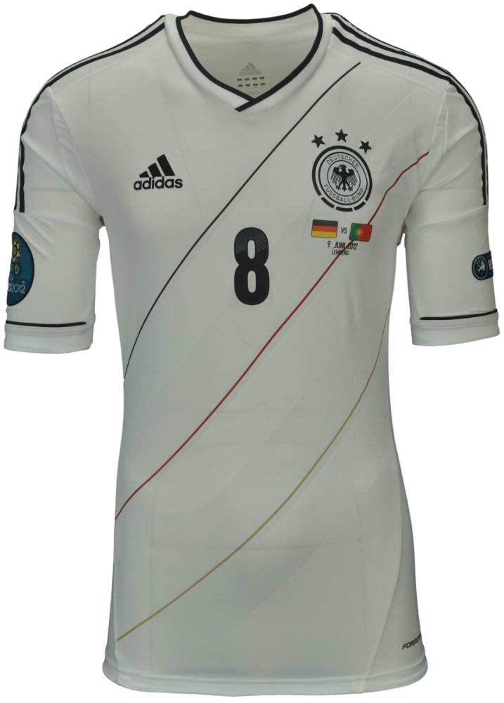MESUT OZIL 2012 UEFA EURO MATCH WORN GERMANY SHIRT