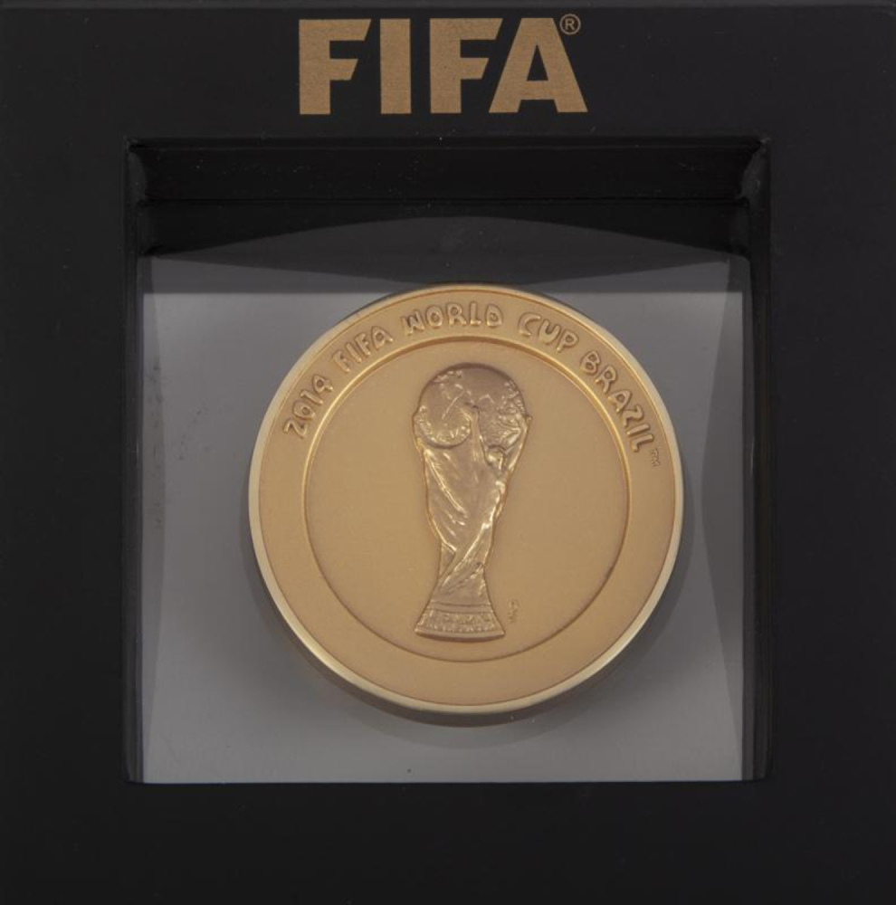 2014 FIFA WORLD CUP BRAZIL OFFICIAL MEDAL