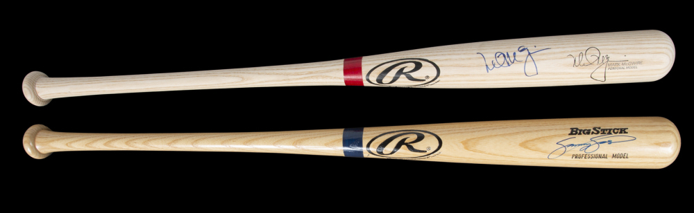 Batte De Baseball Signée Sammy Sosa - Authentifiée Beckett, Marque Rawlings