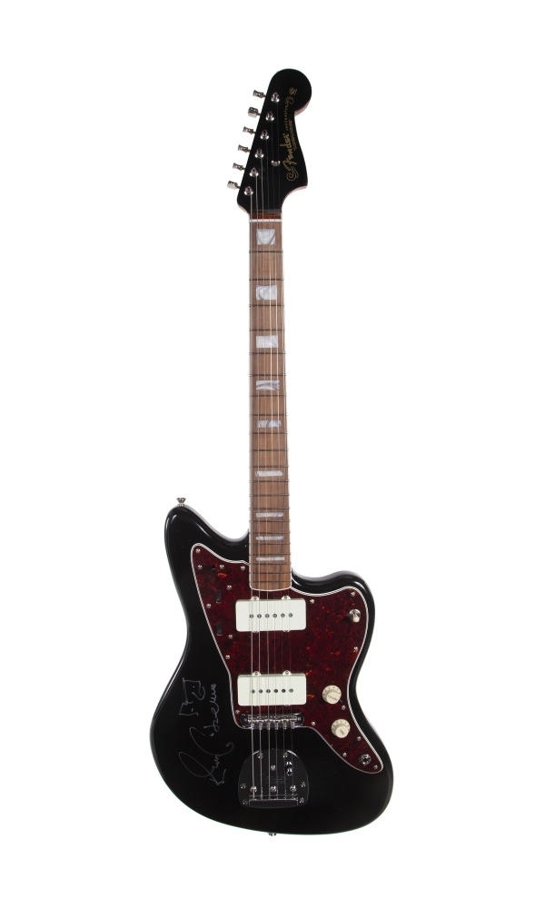 ELVIS COSTELLO: SIGNED FENDER JAZZMASTER ELECTRIC GUITAR •