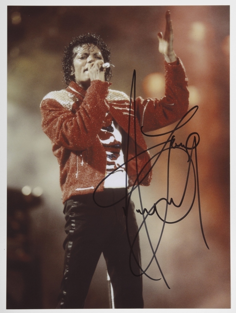 MICHAEL JACKSON: SIGNED JACKSONS 