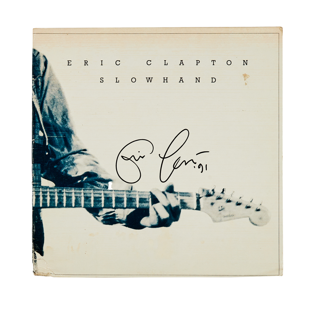 ERIC CLAPTON: SIGNED 