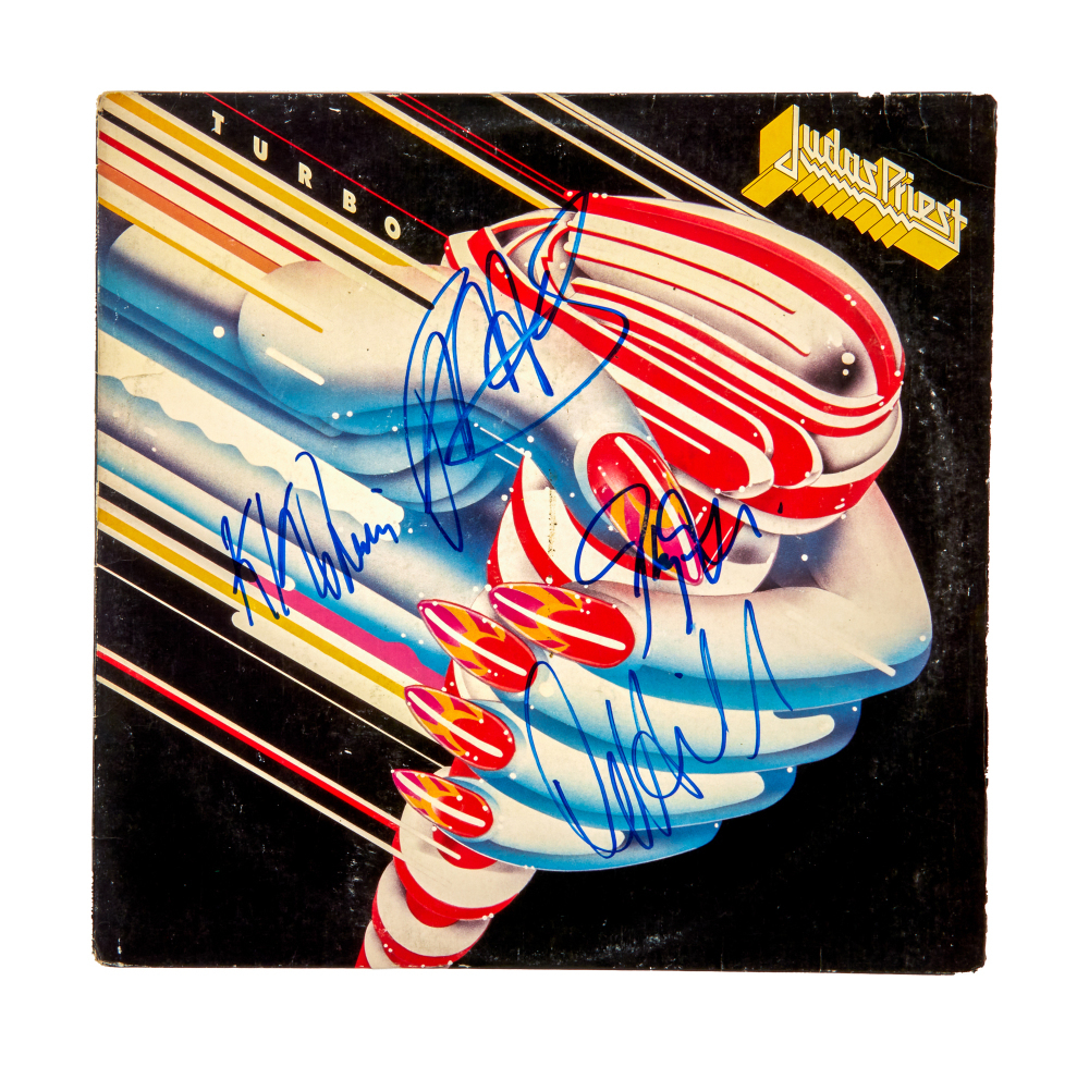 JUDAS PRIEST: SIGNED 