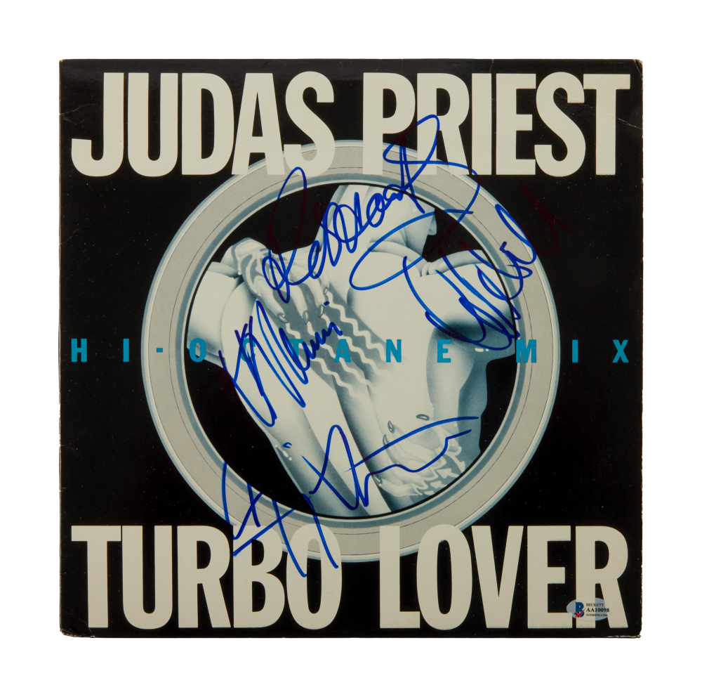 JUDAS PRIEST: SIGNED 