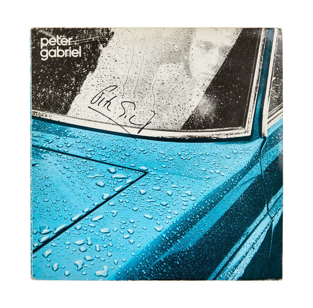 PETER GABRIEL: SIGNED 