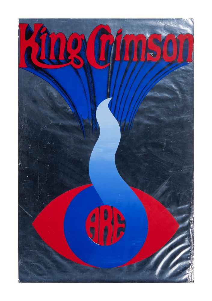 IAN MCDONALD - KING CRIMSON: 1969 ORIGINAL PROMO POSTER (A)