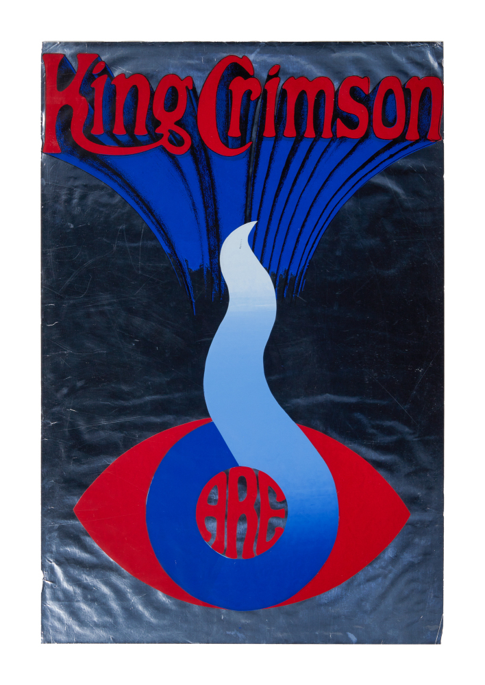 IAN MCDONALD - KING CRIMSON: 1969 ORIGINAL PROMO POSTER (B2)
