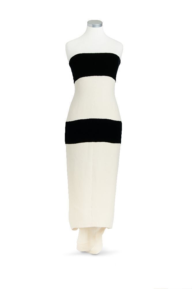 princess diana black and white dress Princess diana black and white dress Black and White Stock Photos & Images