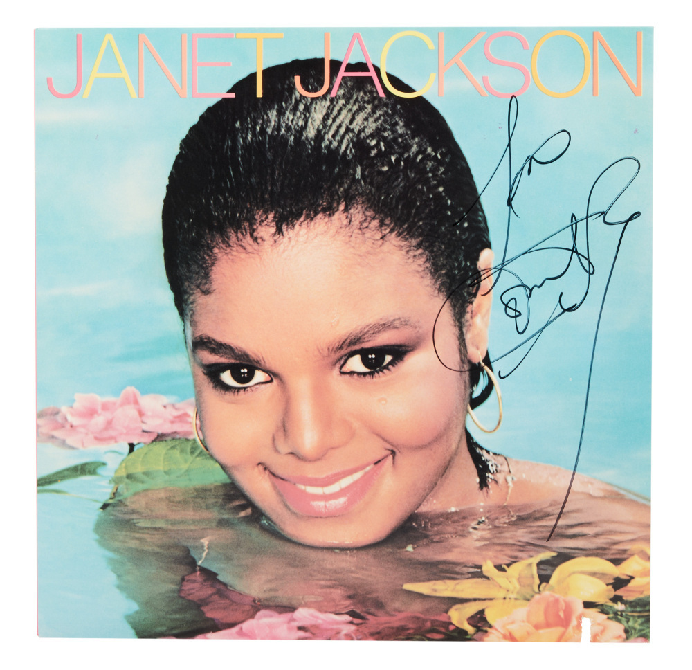 JANET JACKSON: SIGNED 