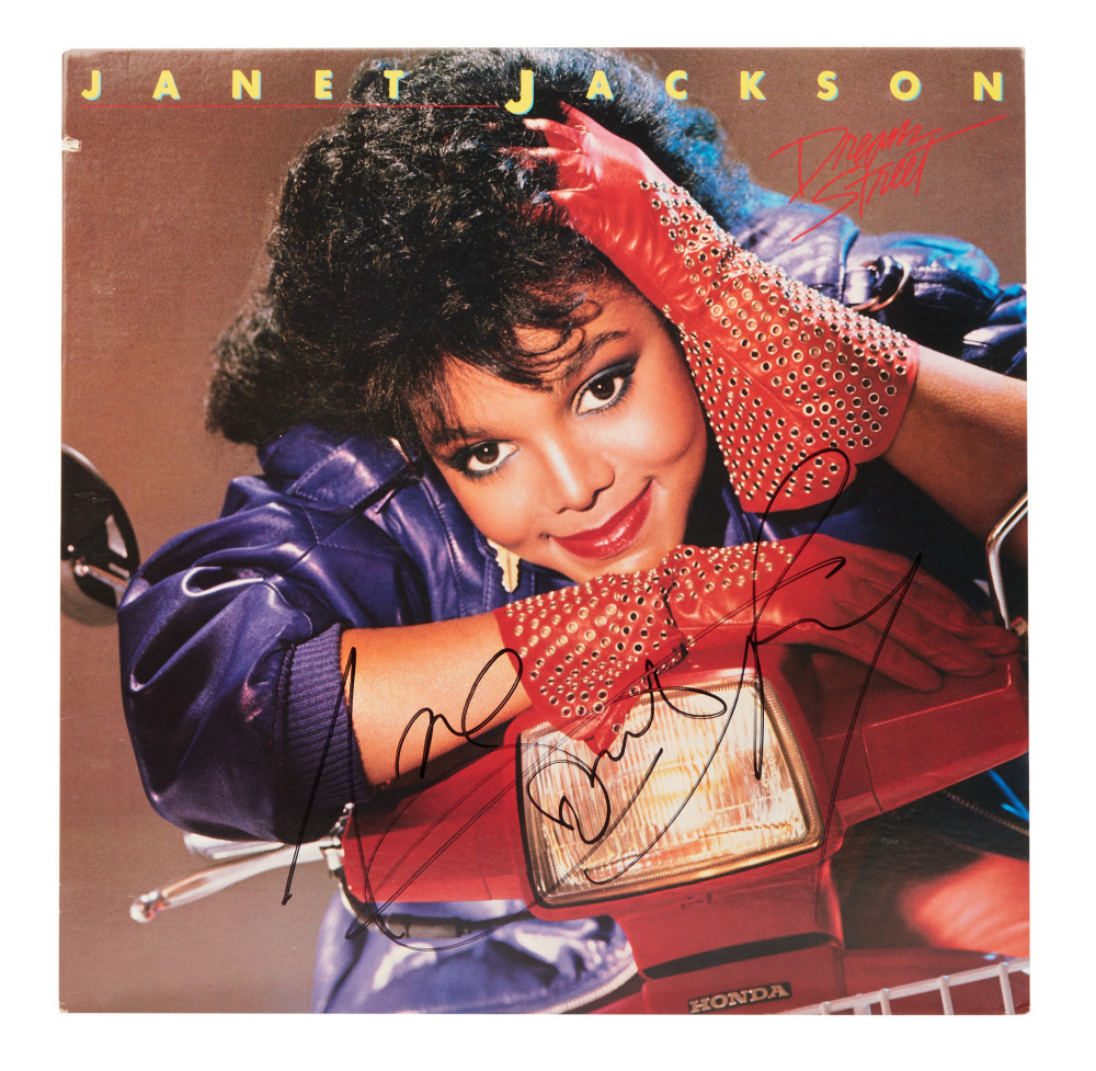 JANET JACKSON: SIGNED 