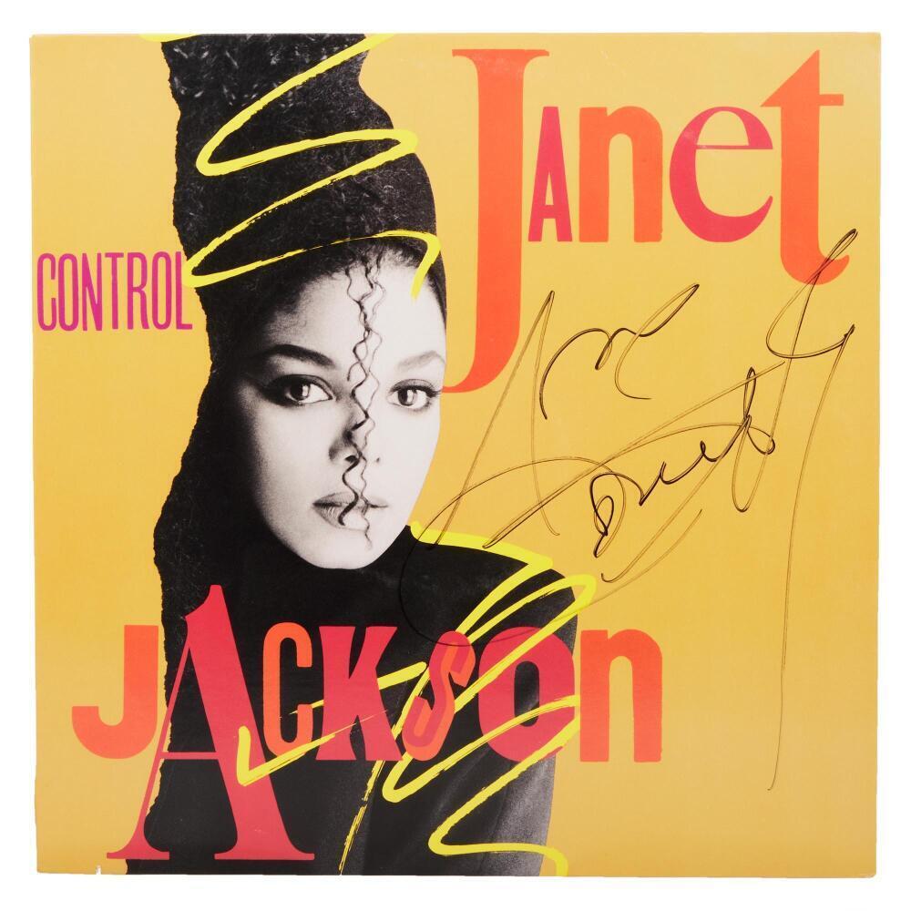 JANET JACKSON: SIGNED 