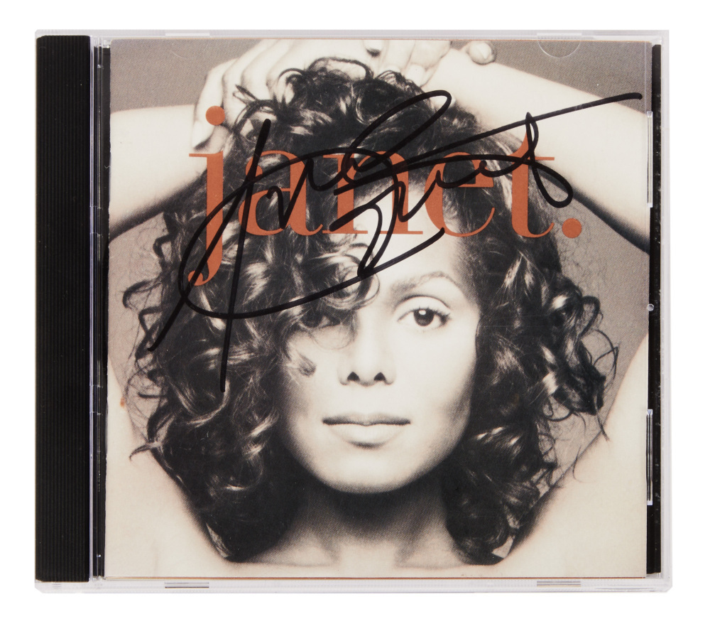 JANET JACKSON: SIGNED 
