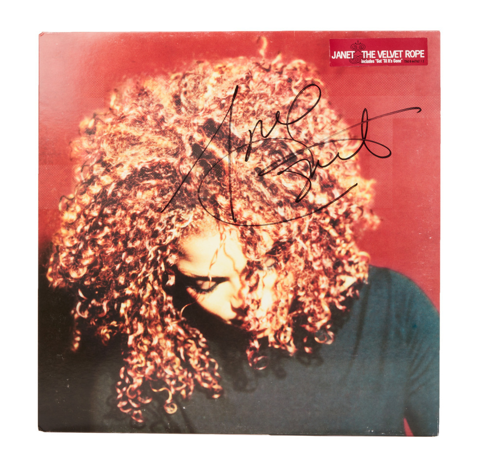JANET JACKSON: SIGNED 