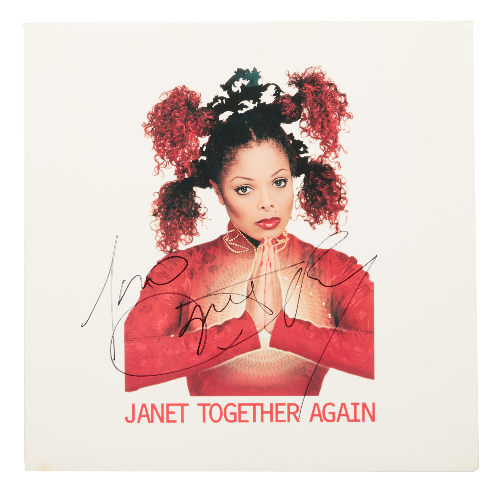 JANET JACKSON: SIGNED 