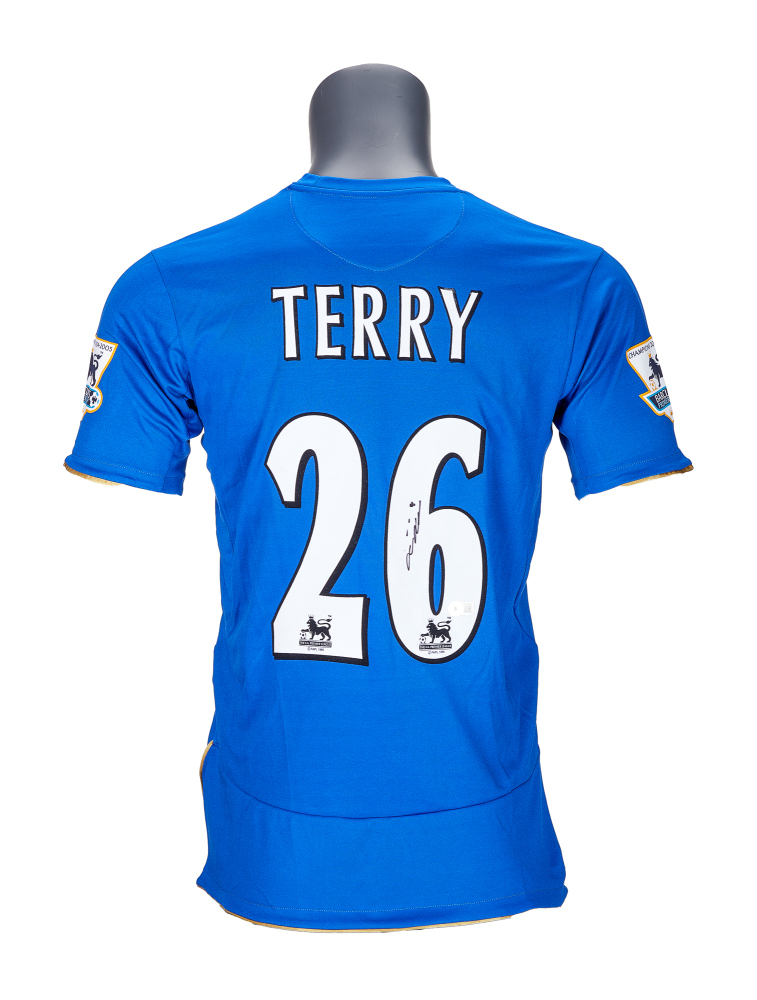 JOHN TERRY: SIGNED 2005-06 CHELSEA JERSEY (BECKETT)