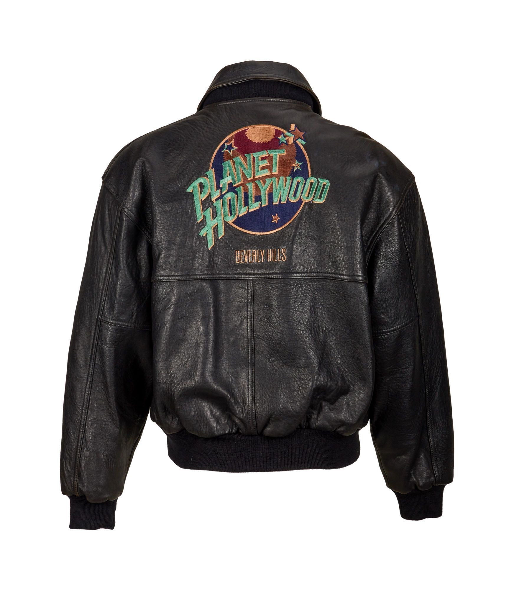 Hugh Hefner | Planet Hollywood Leather Jacket