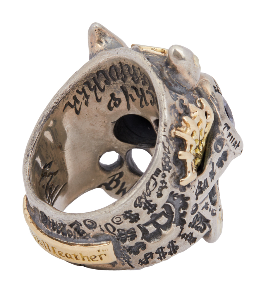 ZZ TOP | DUSTY HILL RING BY BILL WALL LEATHER