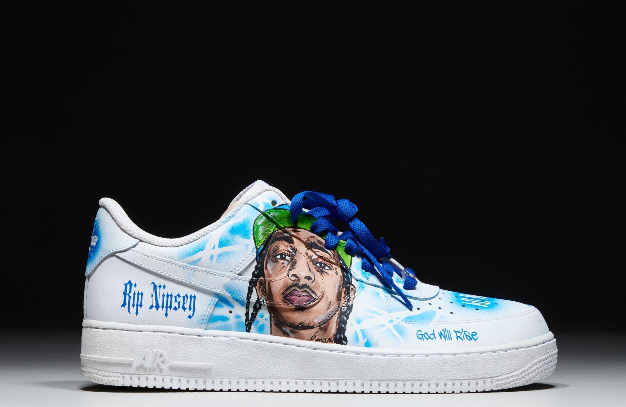 nipsey hussle nike huaraches