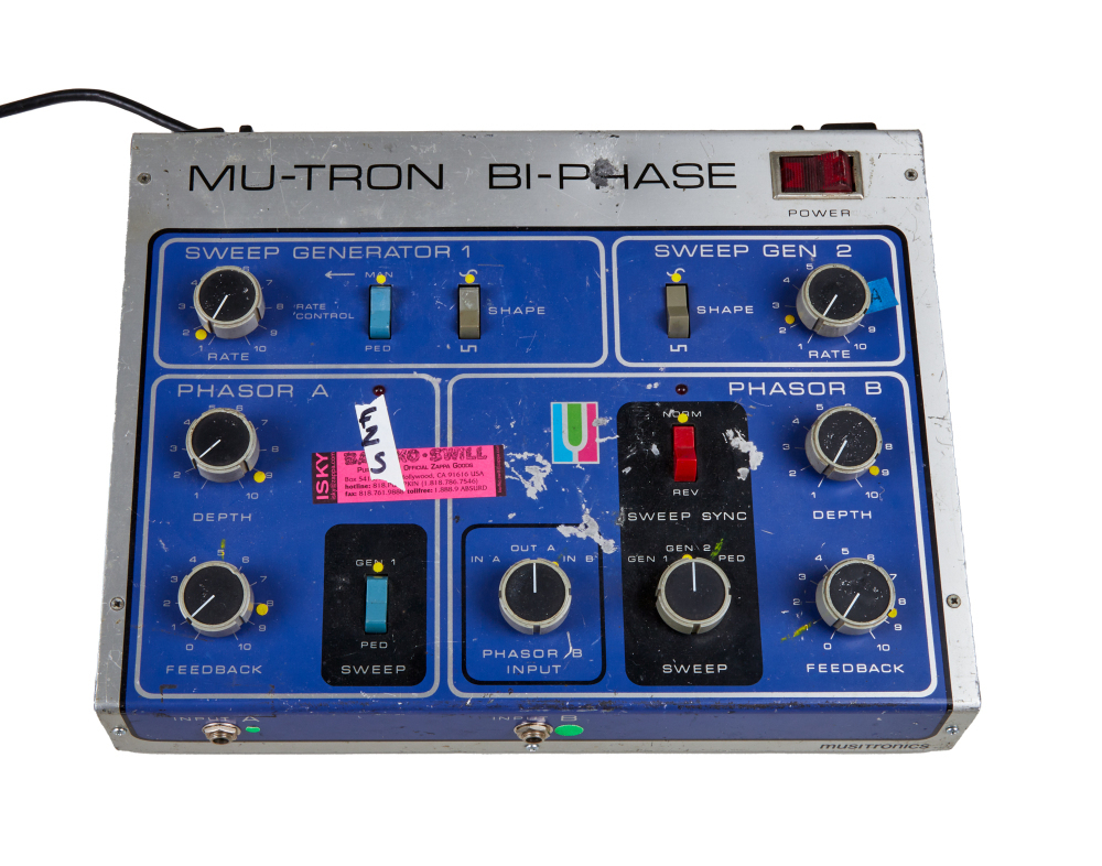 FRANK ZAPPA | STAGE-PLAYED MU-TRON BI-PHASE VINTAGE ANALOG PHASER