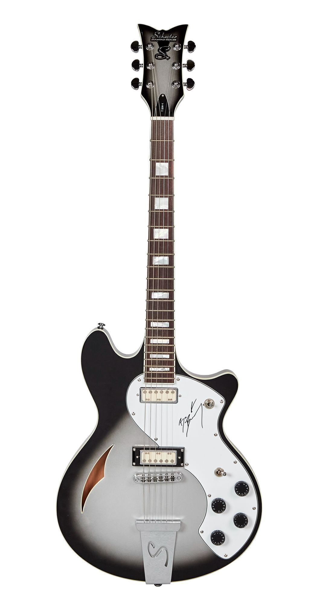 Bad Bunny Signed Schecter Guitar