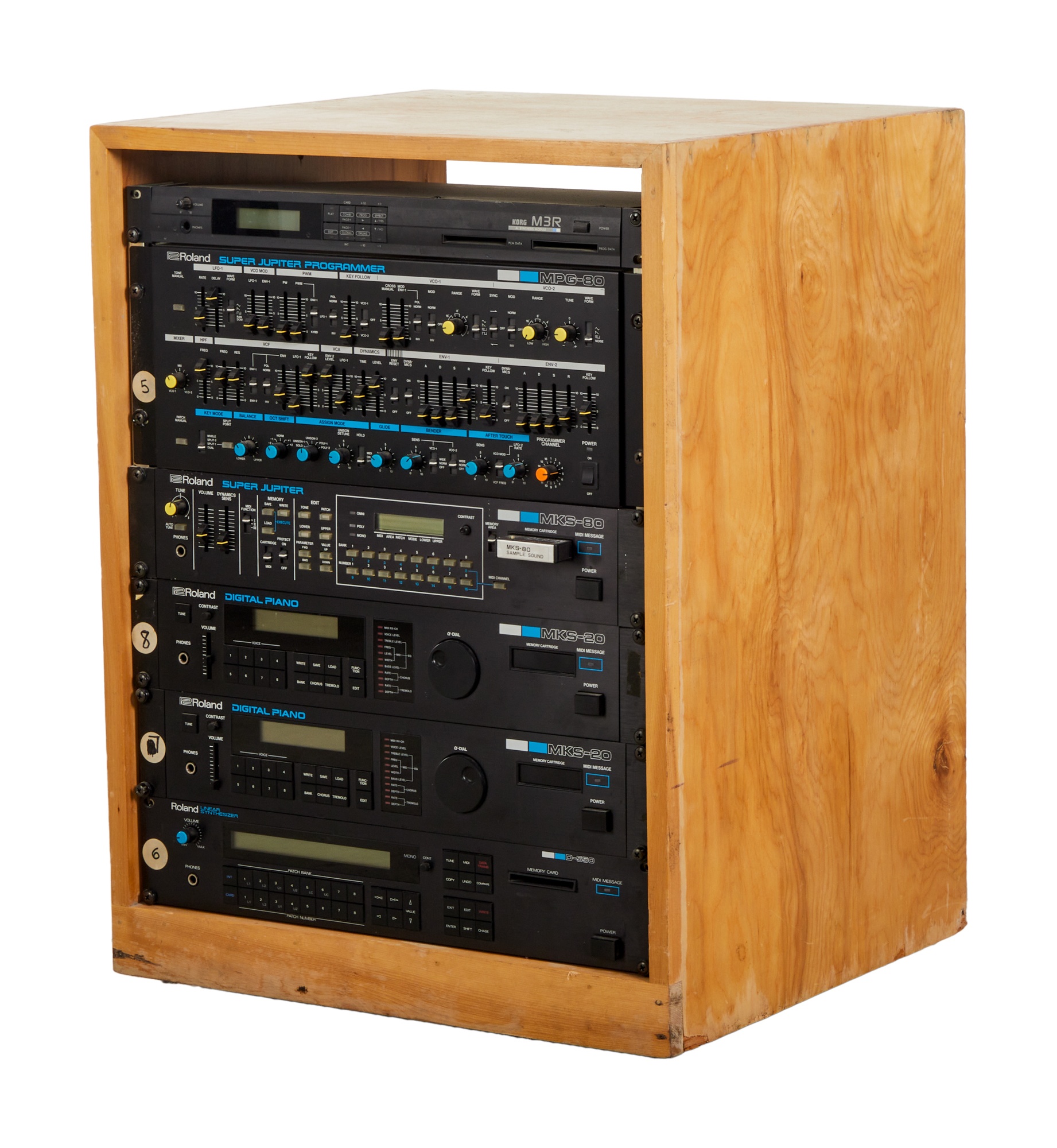 FRANK ZAPPA | ROLAND MKS-20 DIGITAL PIANO AND SYNTH EFFECTS RACK