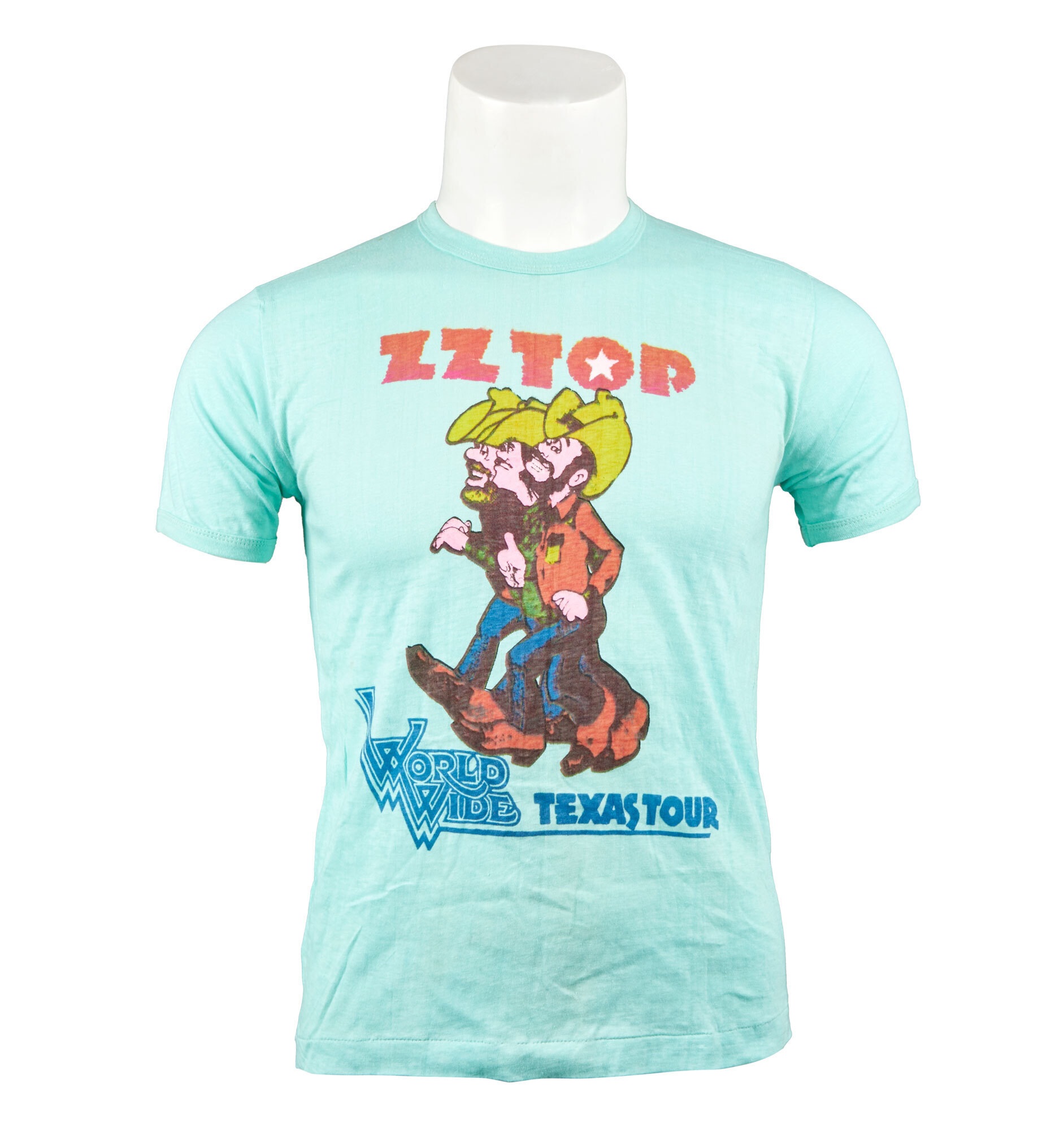 ZZ TOP | DUSTY HILL VINTAGE WORLDWIDE TEXAS TOUR SHIRT