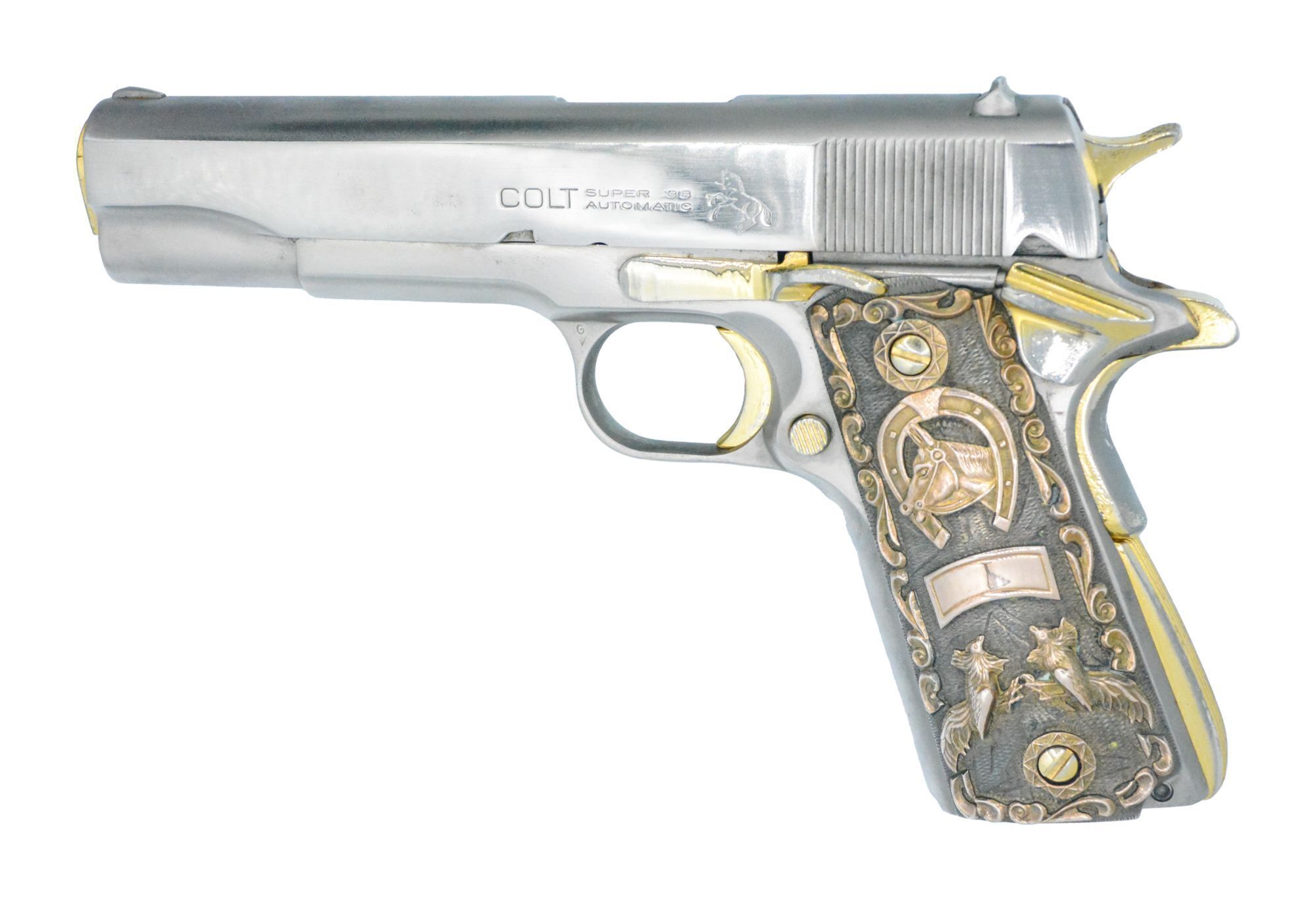 ZZ TOP | DUSTY HILL CUSTOM COLT SUPER .38 AUTOMATIC 1911 PISTOL
