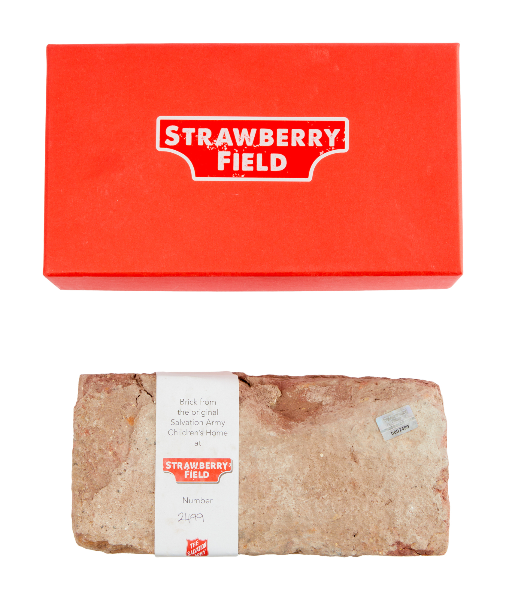 THE BEATLES | JOHN LENNON LIMITED-EDITION STRAWBERRY FIELD BRICK