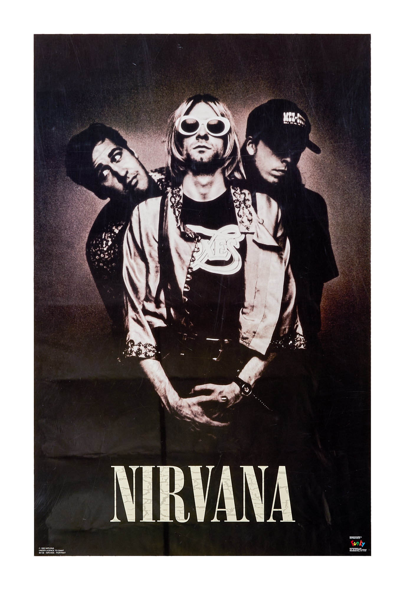 NIRVANA | 1993 BAND POSTER