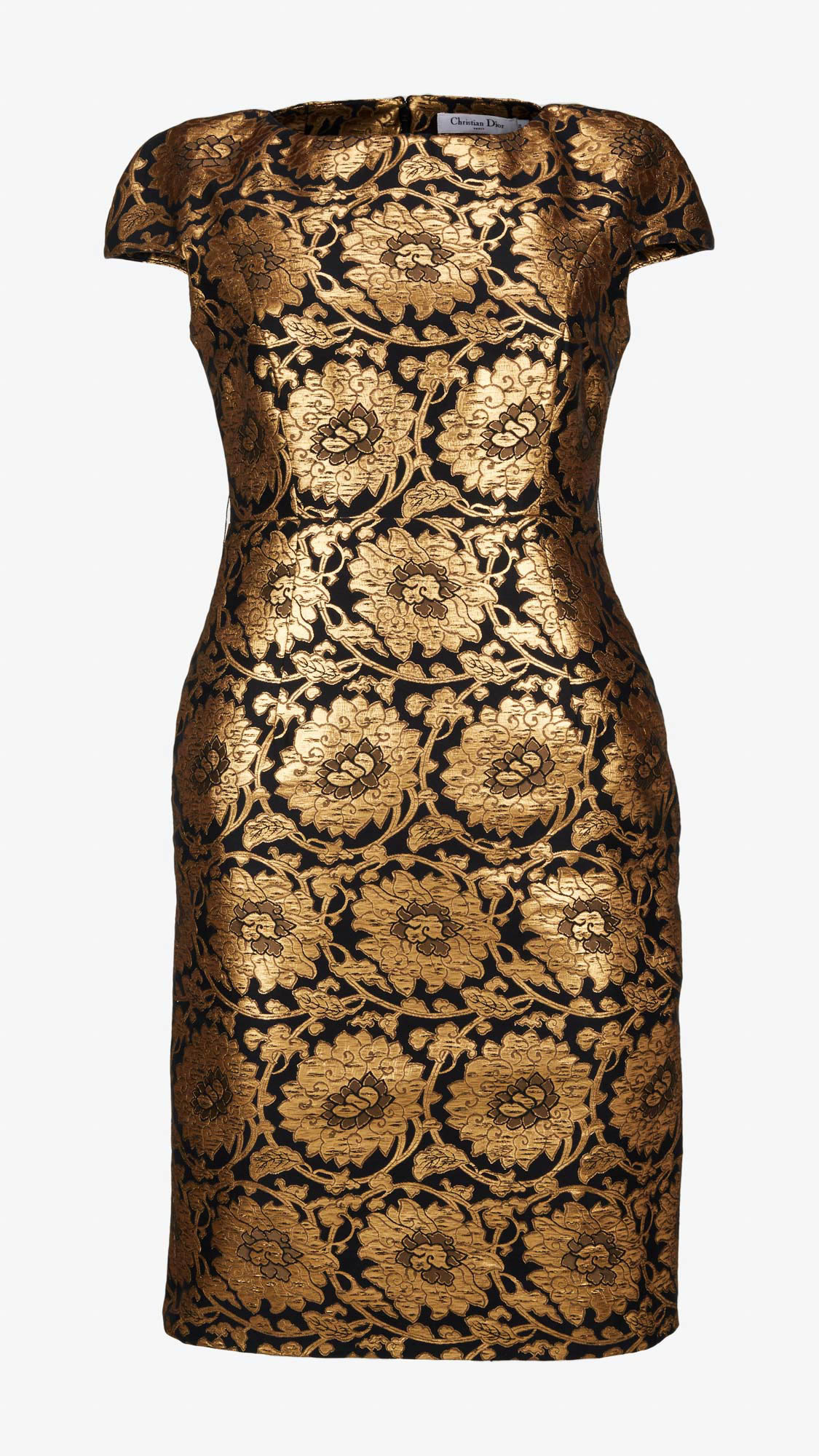 christian dior gold dress elegant casual dior dress