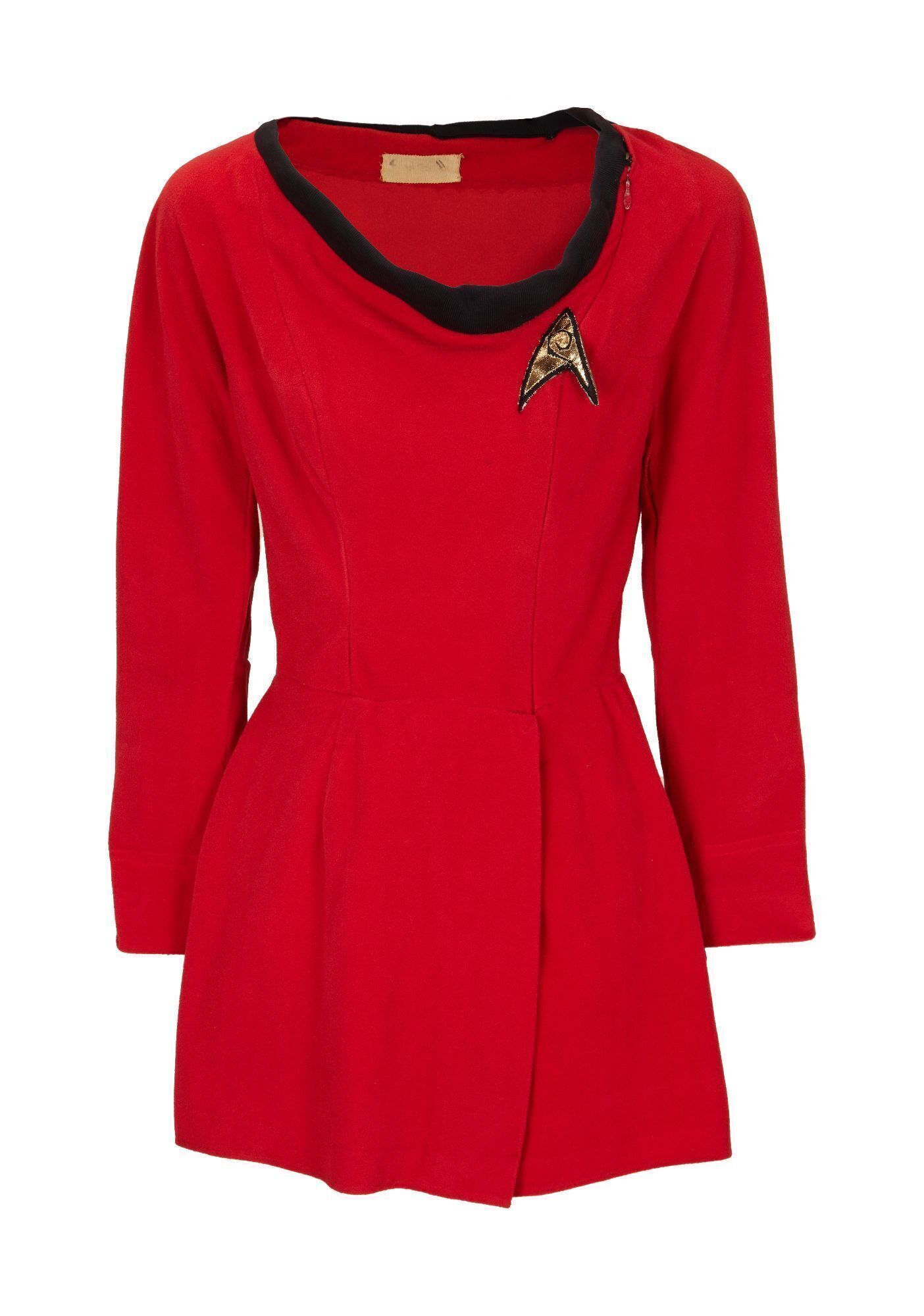 chinese dress ladies Star Trek TOS Female Duty Uniforms The Original Series Blue Gold Red D –  Cosermart