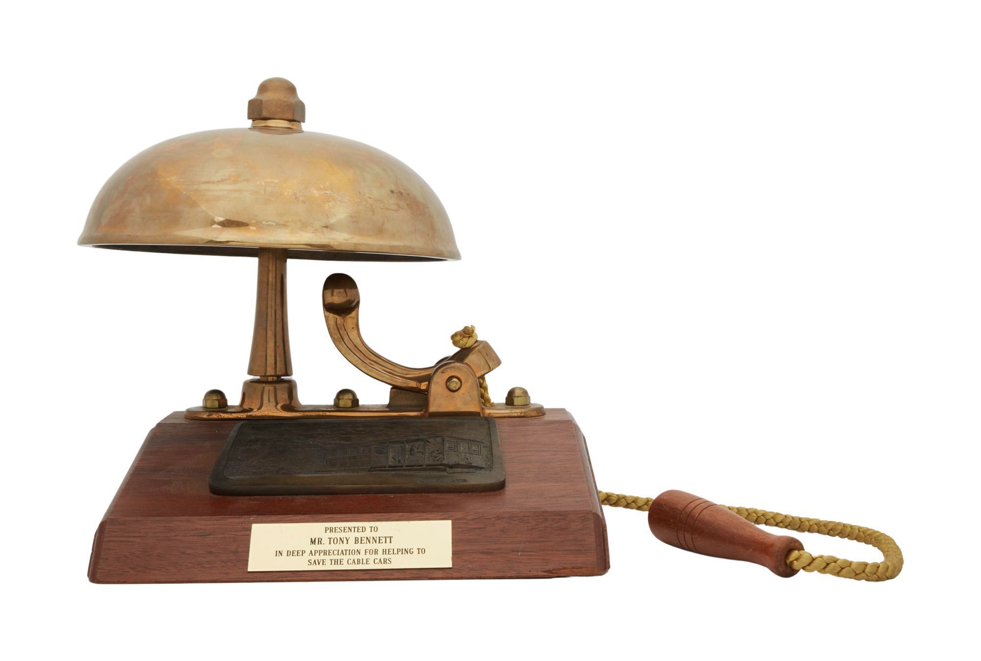 Tony Bennett | Presentation San Francisco Cable Car Bell