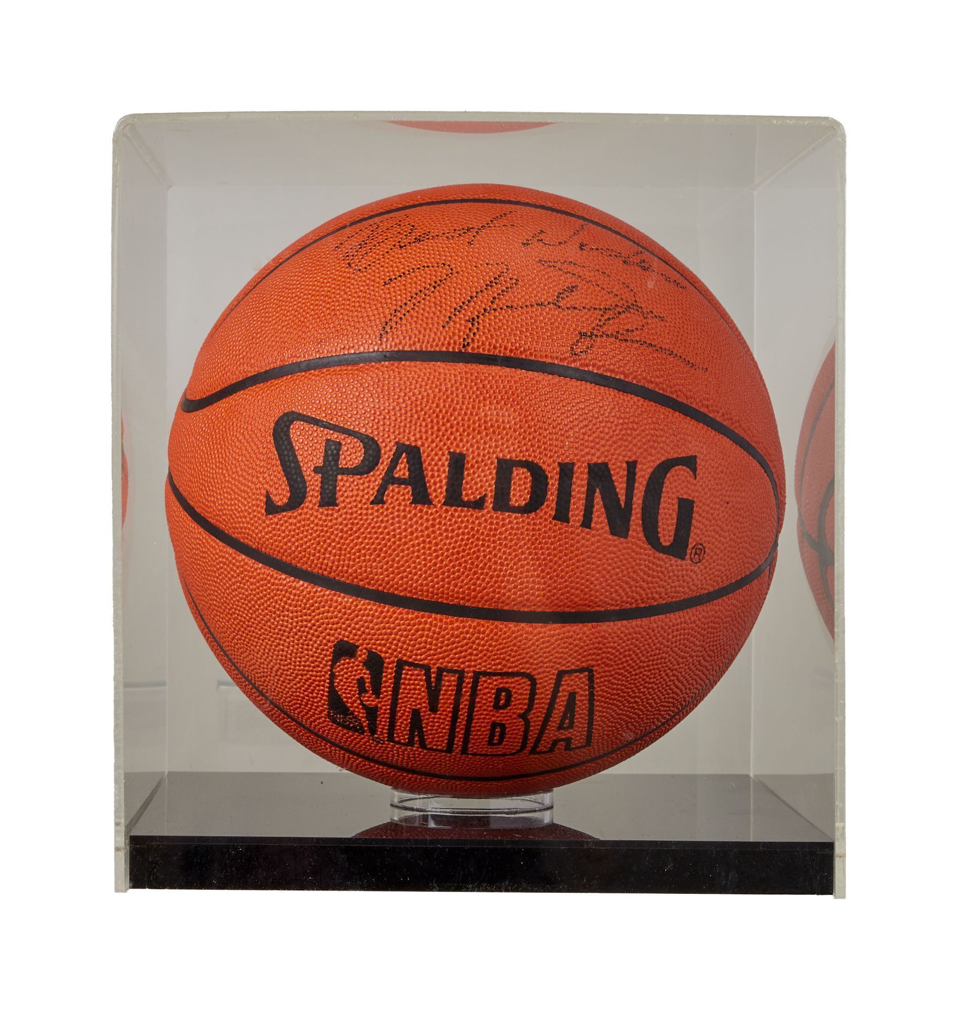 Michael Jackson | Michael Jordan Signed Hero Basketball from 